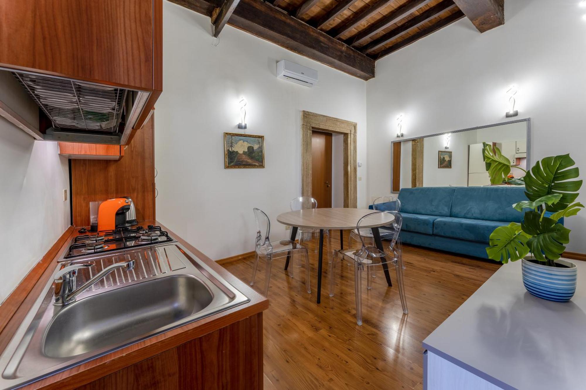 Pellegrino 86 Apartments - 101 Flat In Рим Екстериор снимка